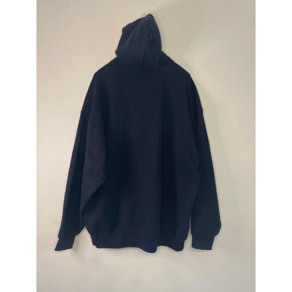 Mens Towson University Black Hooded Sweatshirt Size 3XL Tigers College - Picture 9 of 16